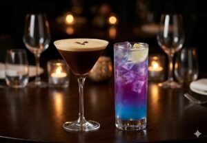 Espresso Martini, Fruit Tingle