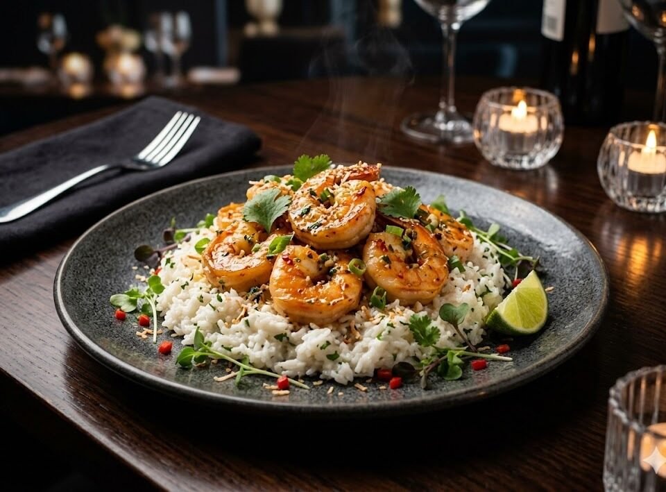 Garlic Prawns (Gf)