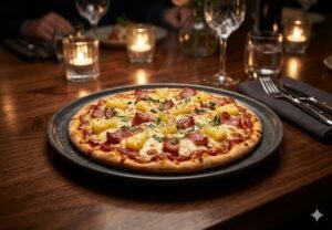 Ham And Pineapple Pizza