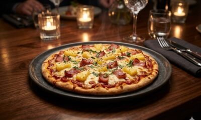 Ham And Pineapple Pizza