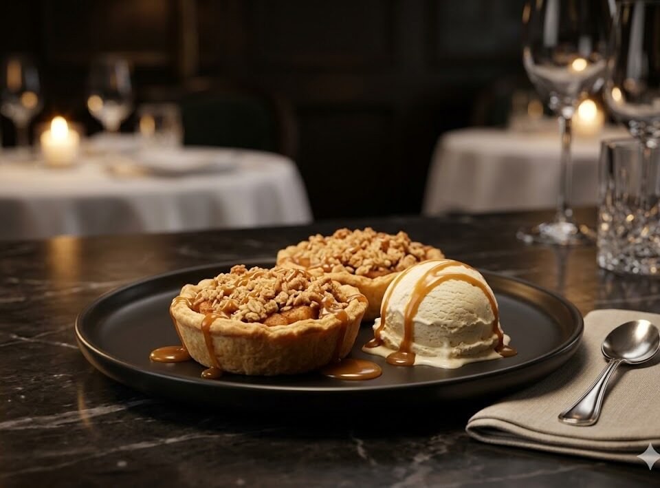 Apple Crumble Tartlets
