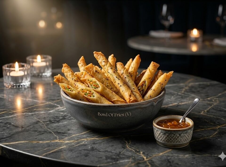 Bowl Of Fries  (V)