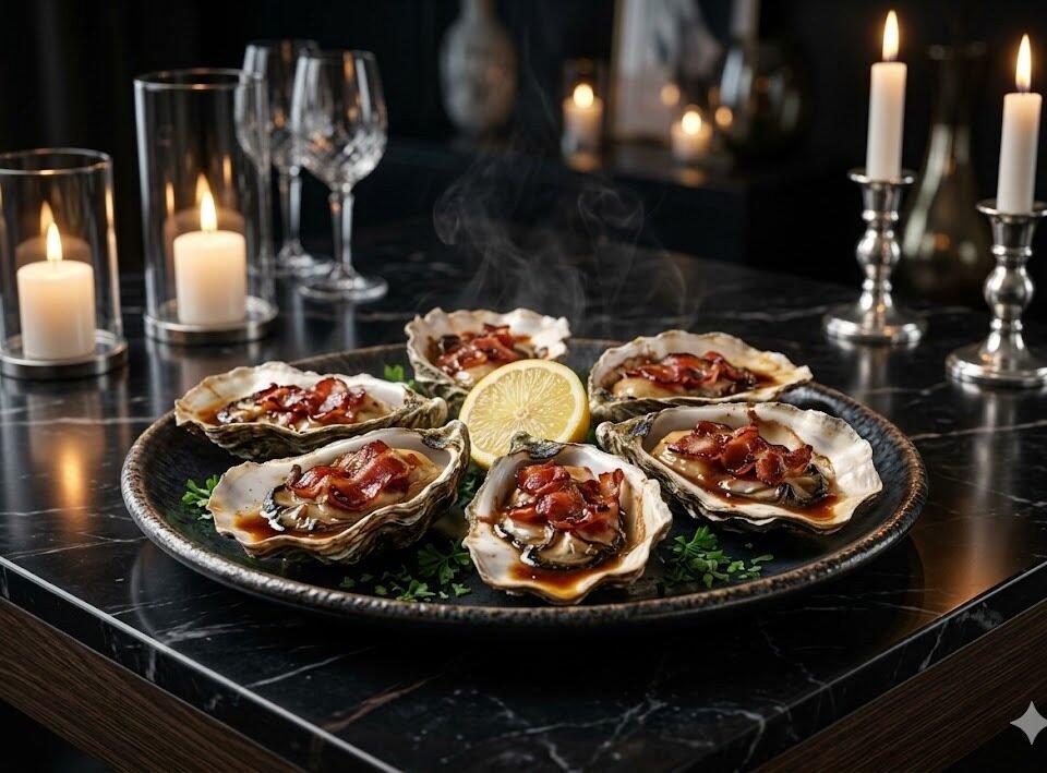 Oysters Kilpatrick (½ Dozen)