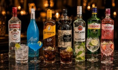 Vodka, Rum & Gin