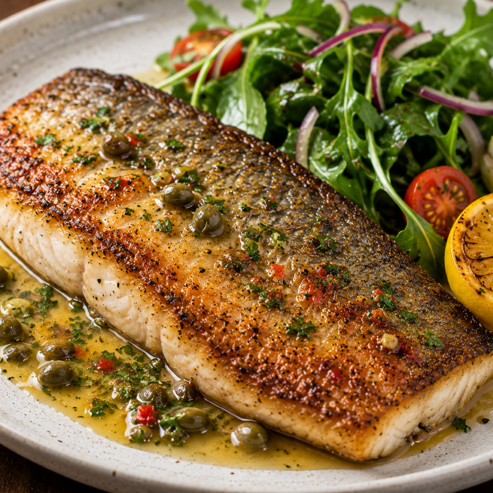 Pan-Seared Barramundi