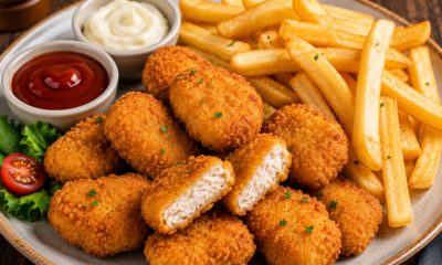 Chicken Nuggets And Chips