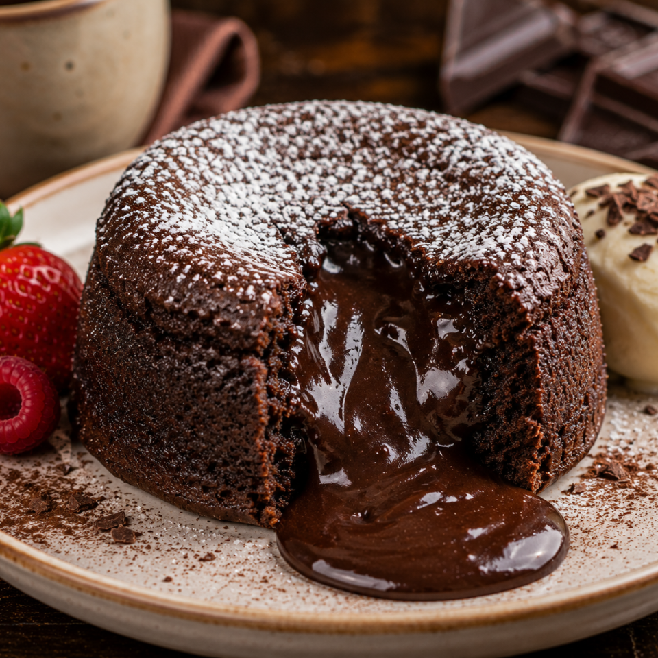 Hot Chocolate Ooze Cake