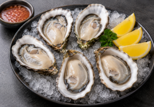 Oysters Natural (1/2 Dozen) (GF) (I)