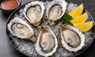 Oysters Natural (1/2 Dozen) (GF) (I)