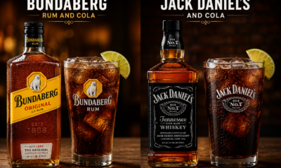 Bundaberg Rum And Cola Jack Daniel's And Cola