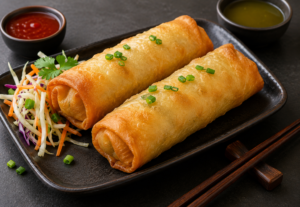 Jumbo Spring Rolls (V) (2Pc)
