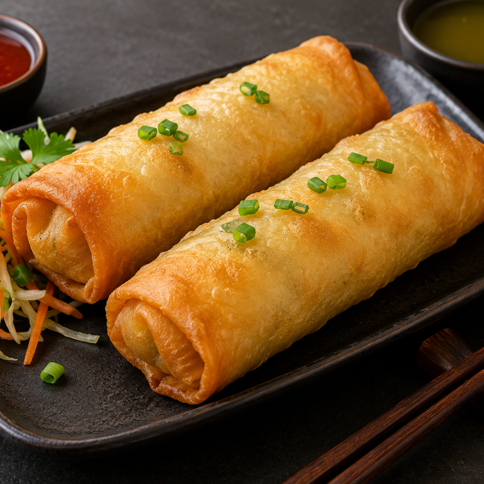 Jumbo Spring Rolls (V) (2Pc)