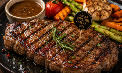 Grilled Sirloin Steak - 300g